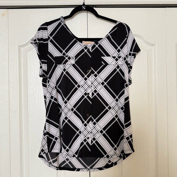 Diana Belle Tops - Diana Bell Plaid Women's Top